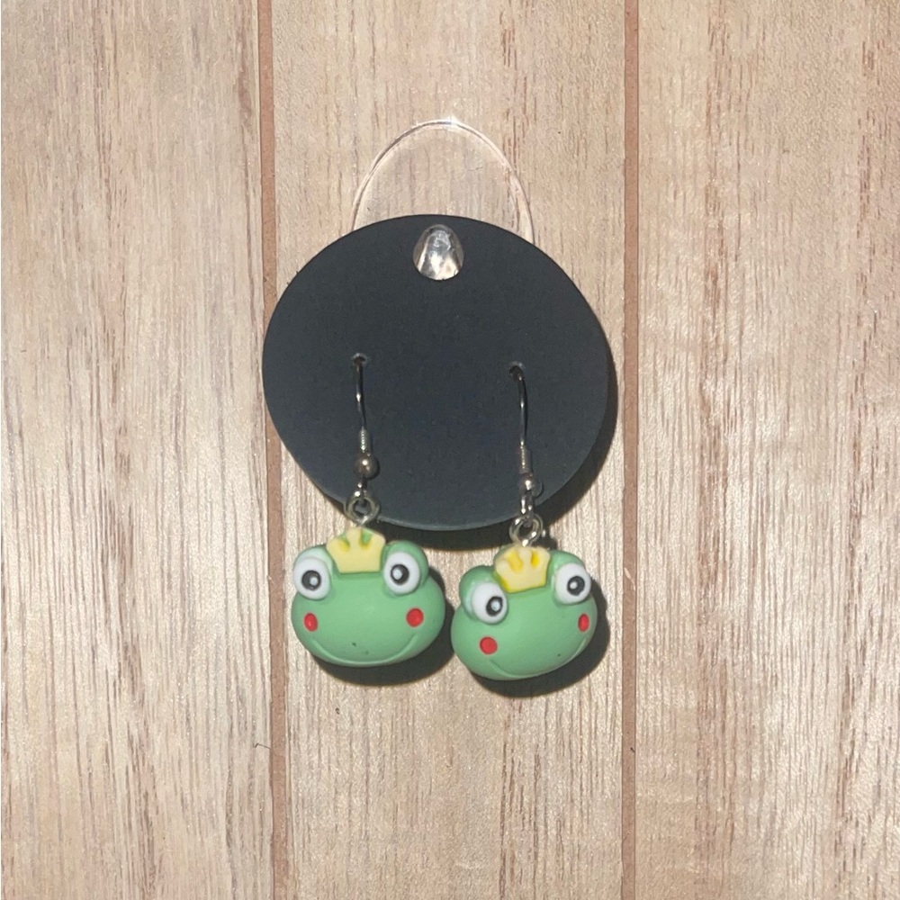Frog Prince Earrings
